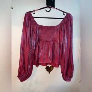 🌸🪩✨Bright Pink Blouse🌸🪩✨